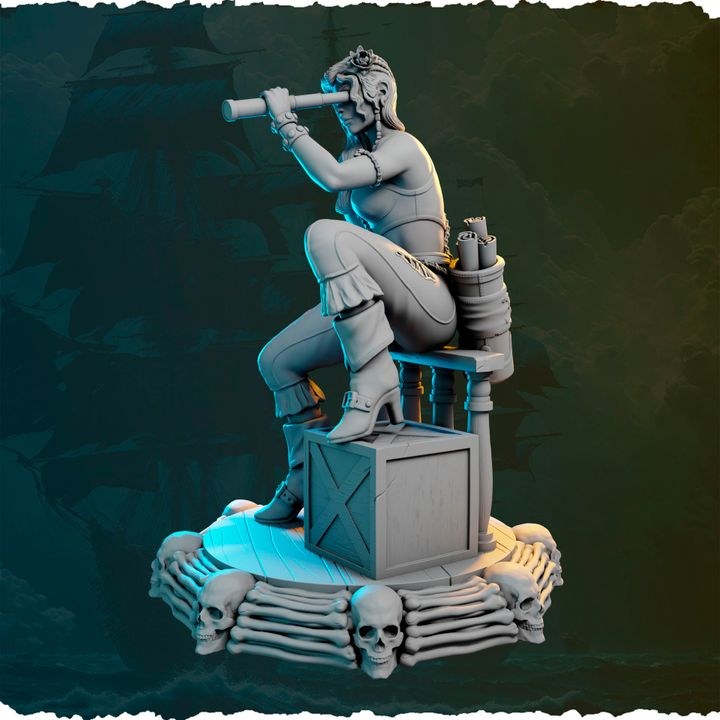 Caroline Merton resin figure