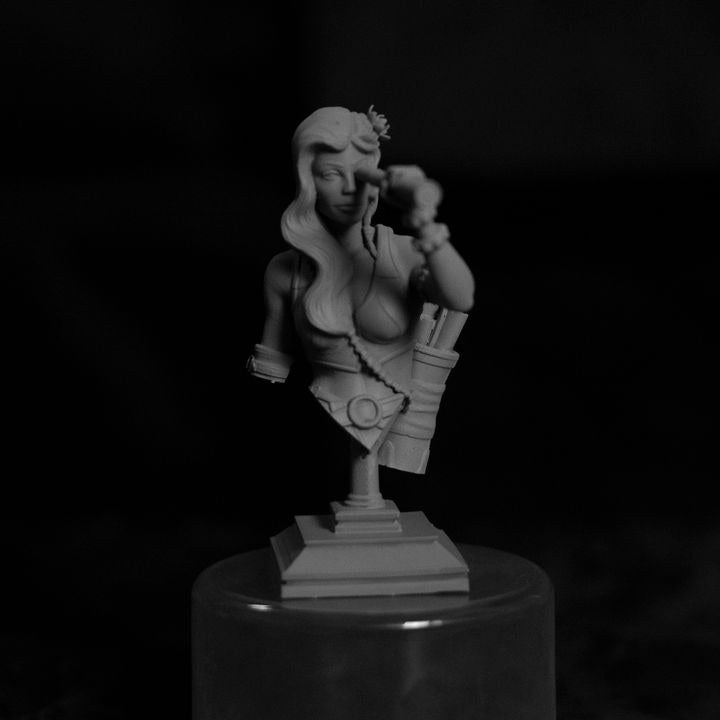 Caroline Merton resin figure