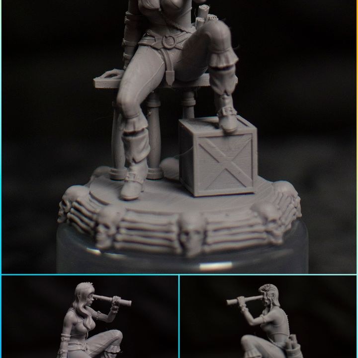 Caroline Merton resin figure