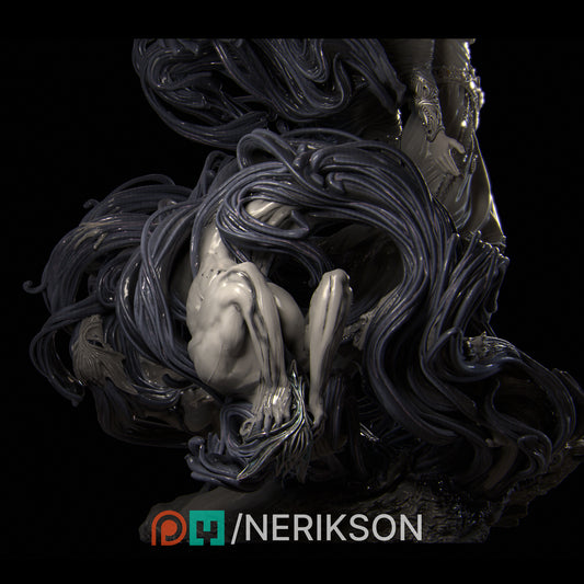 Shareen's Torment | 32mm | 3D Printed Figure | Art Piece | Nerikson | Nerdy Creations