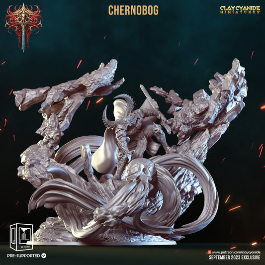 Chernobog - Clay Cyanide Miniatures resin figure