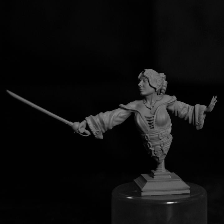 Christine Pinkerton resin figure