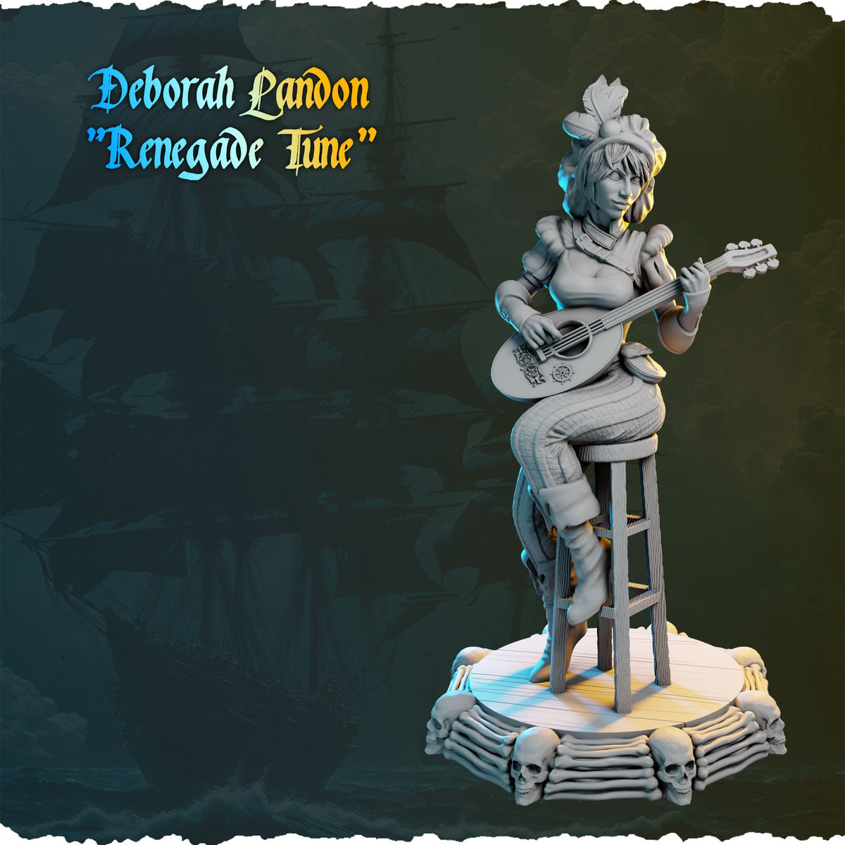 Deborah Landon resin figure