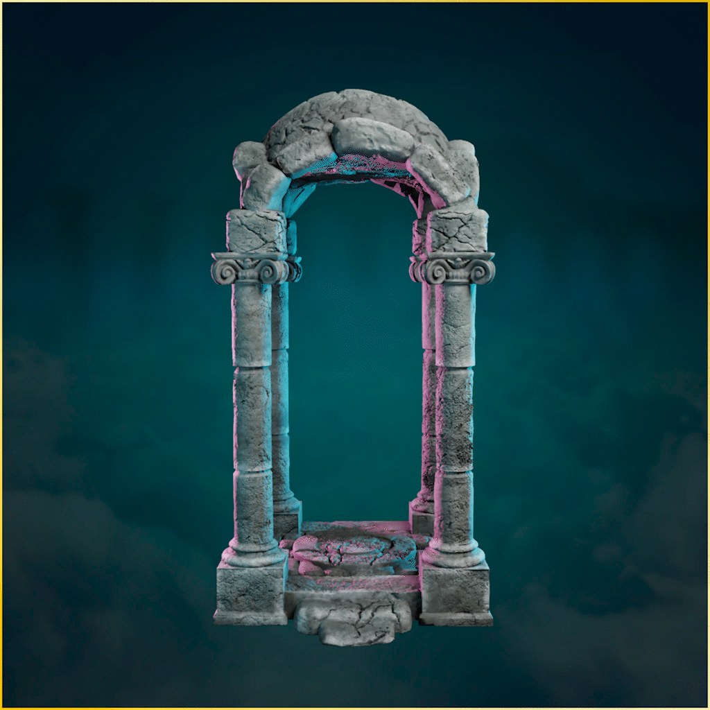 Structure 10 resin figure