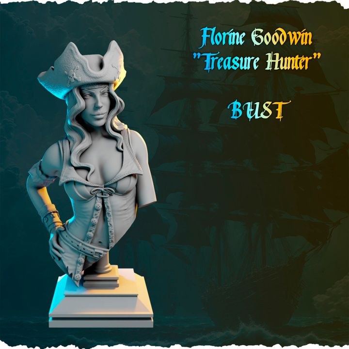 Florine Goodwin resin figure