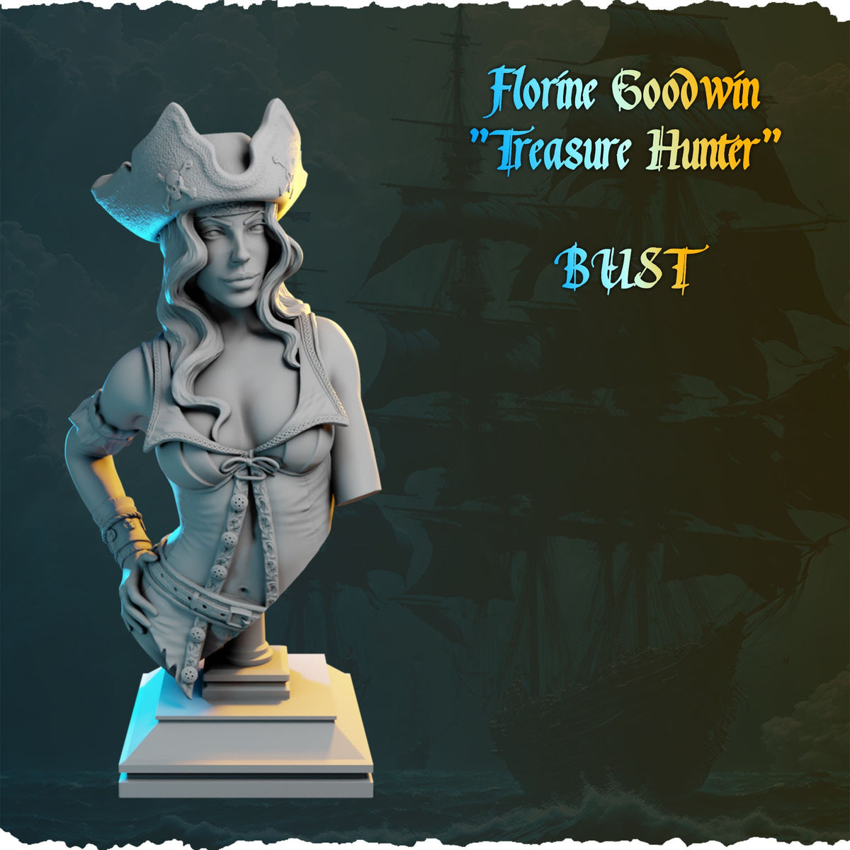 Florine Goodwin resin figure