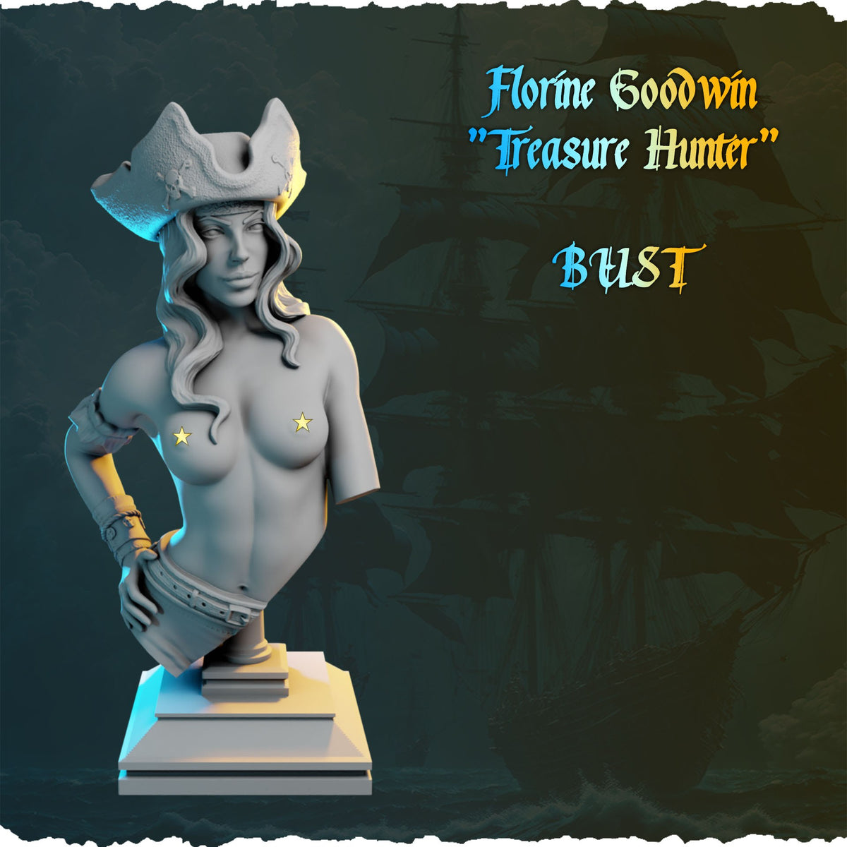 Florine Goodwin resin figure
