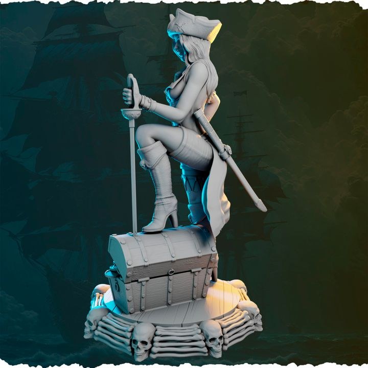 Florine Goodwin resin figure