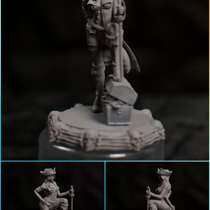 Florine Goodwin resin figure
