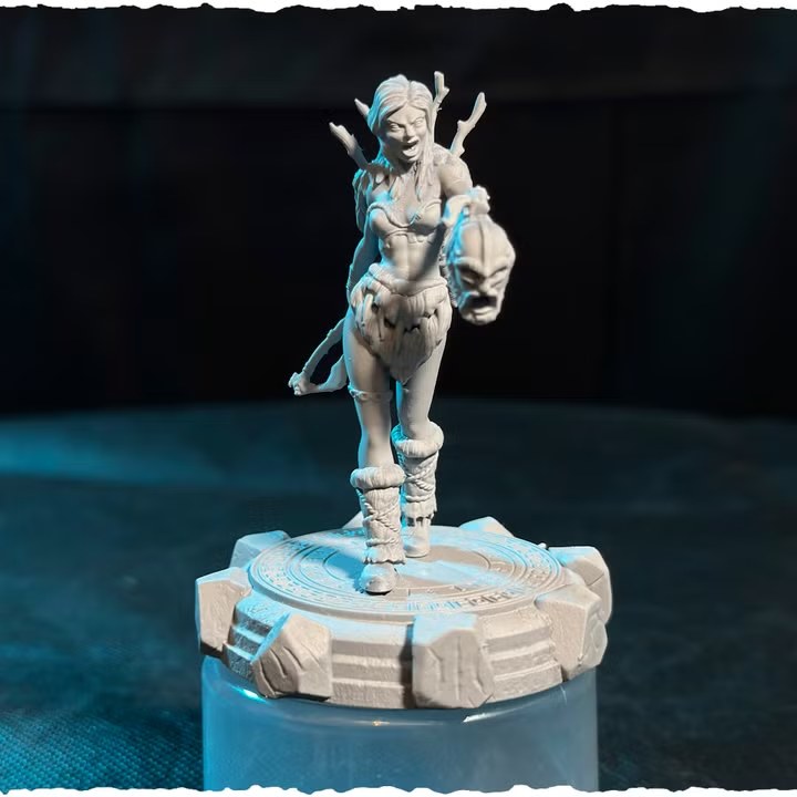 Gerth resin figure