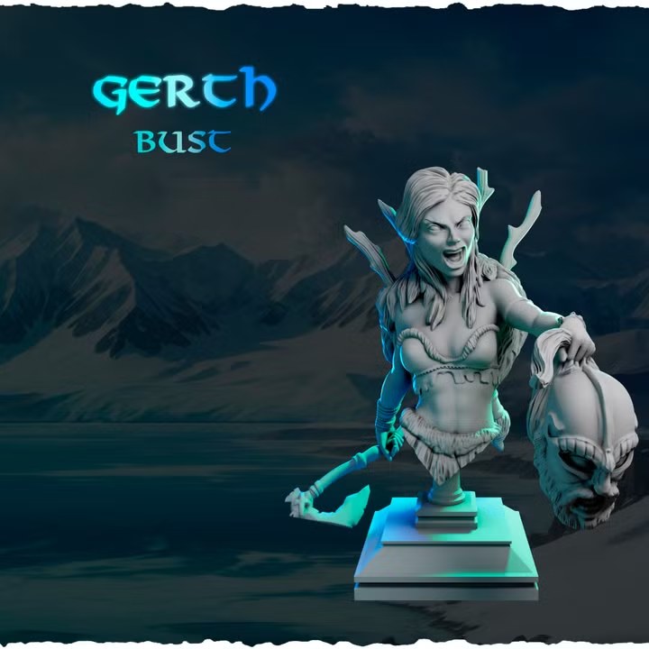 Gerth resin figure
