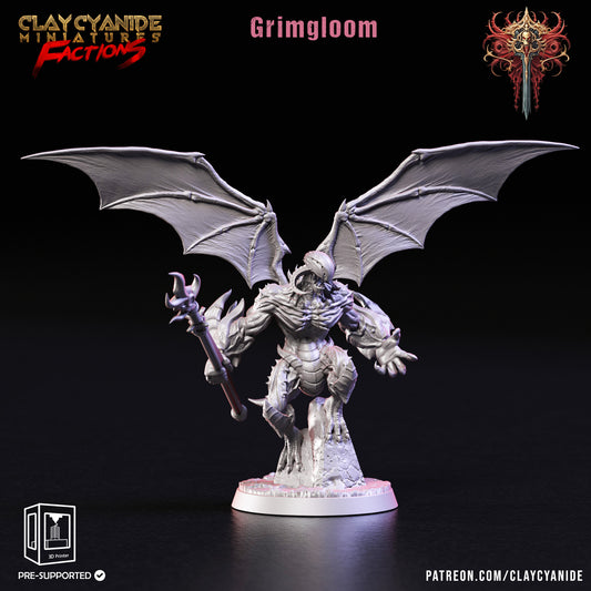 Grimgloom - Clay Cyanide Miniatures resin figure