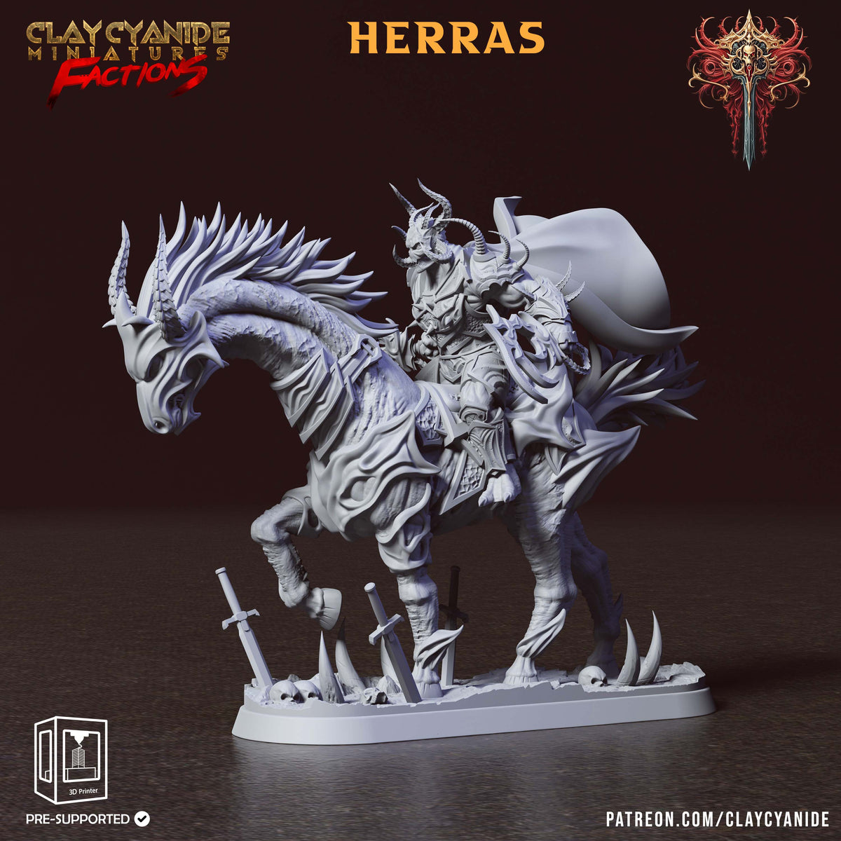 Herras - Clay Cyanide Miniatures resin figure