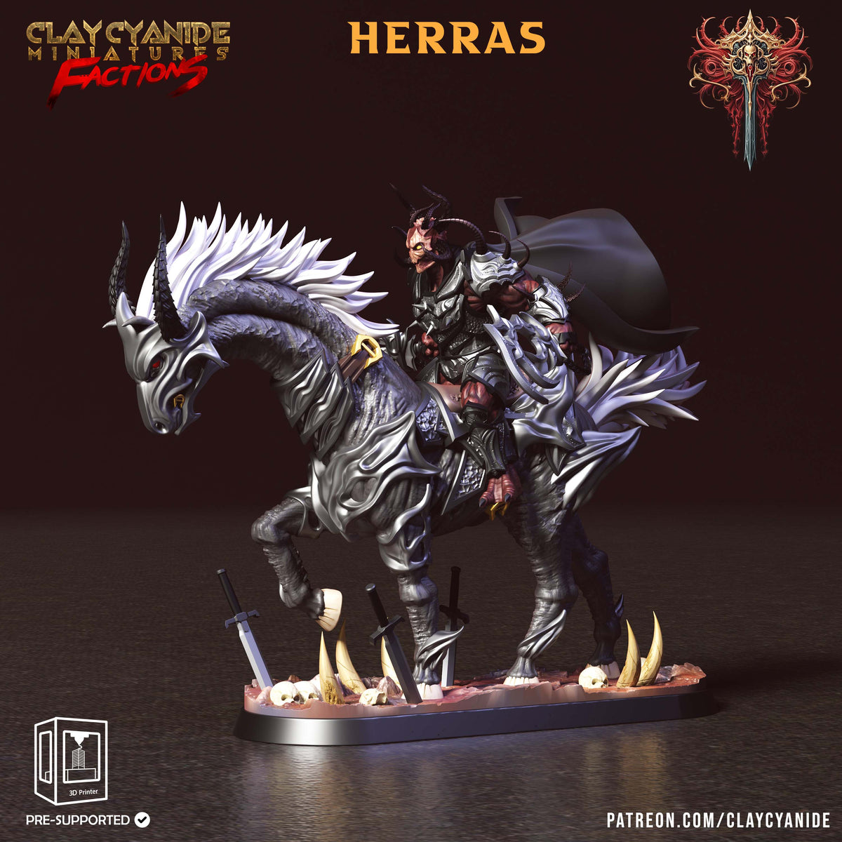 Herras - Clay Cyanide Miniatures resin figure