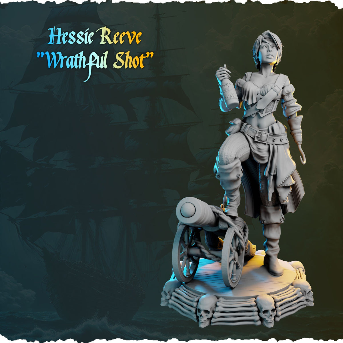 Hessie Reeve resin figure