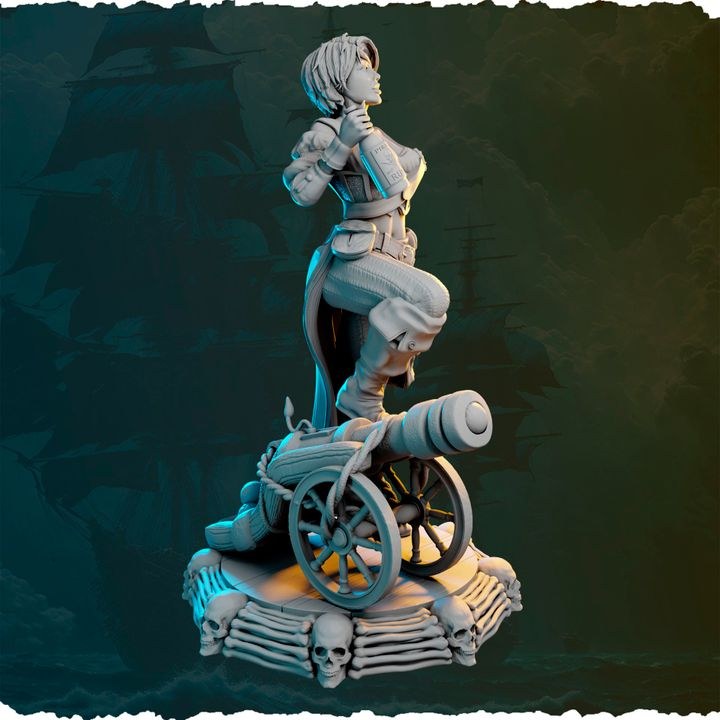 Hessie Reeve resin figure