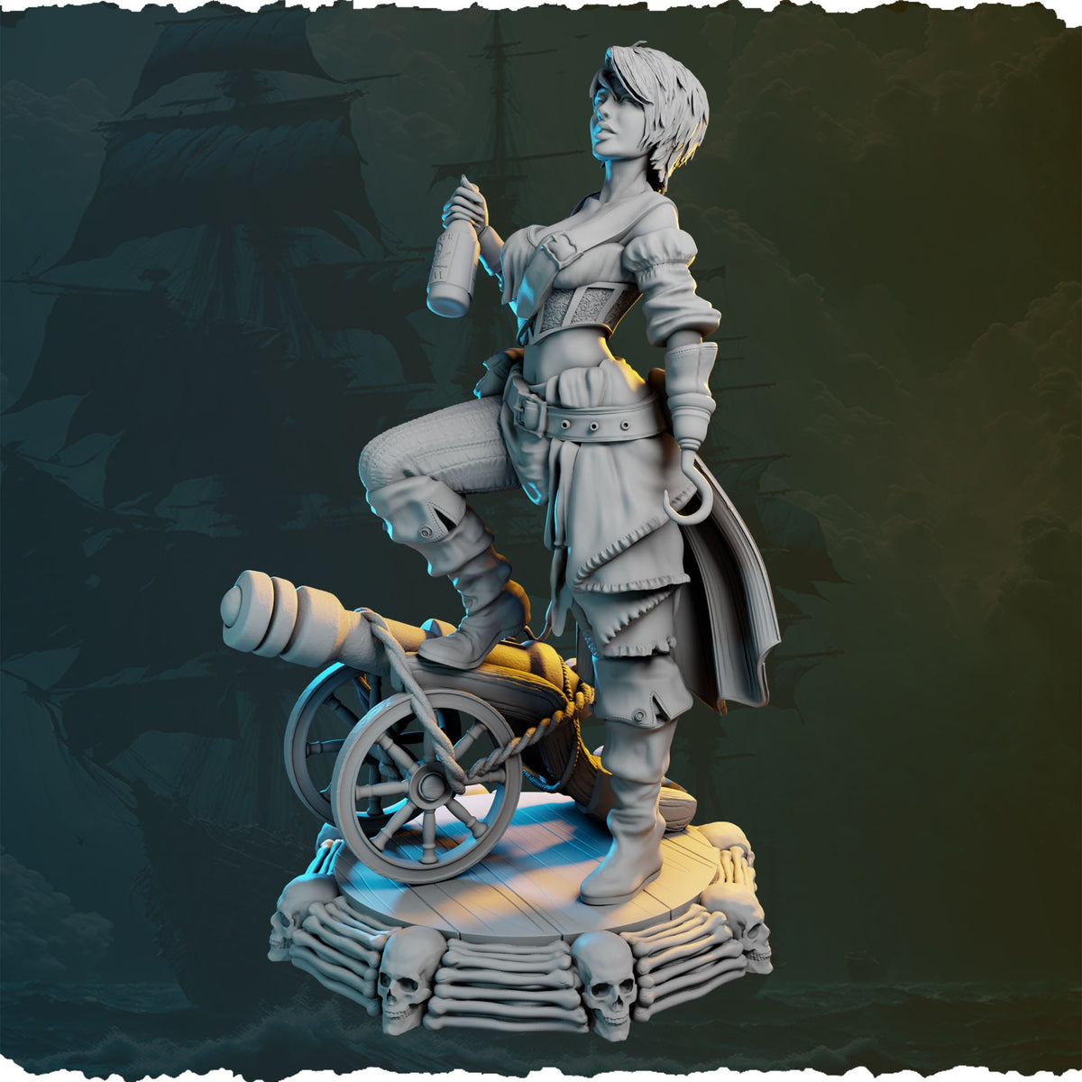 Hessie Reeve resin figure