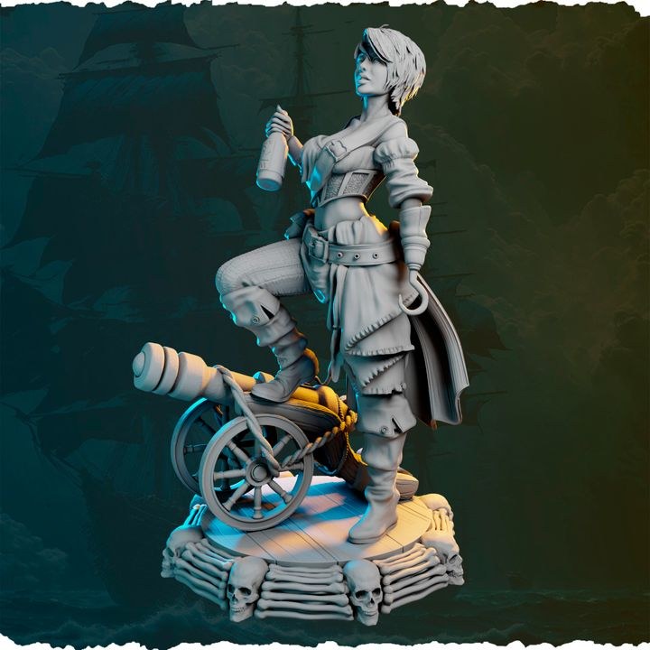 Hessie Reeve resin figure