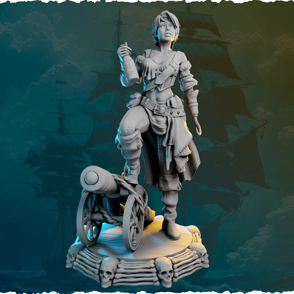 Hessie Reeve resin figure