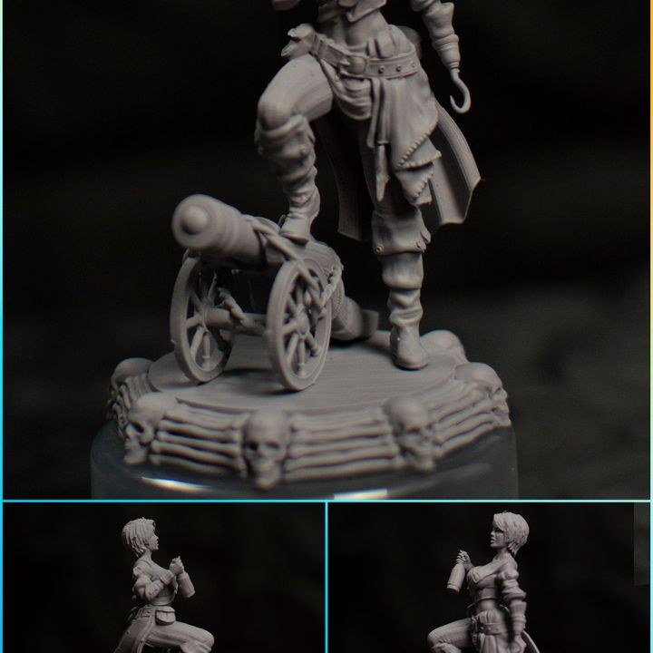 Hessie Reeve resin figure