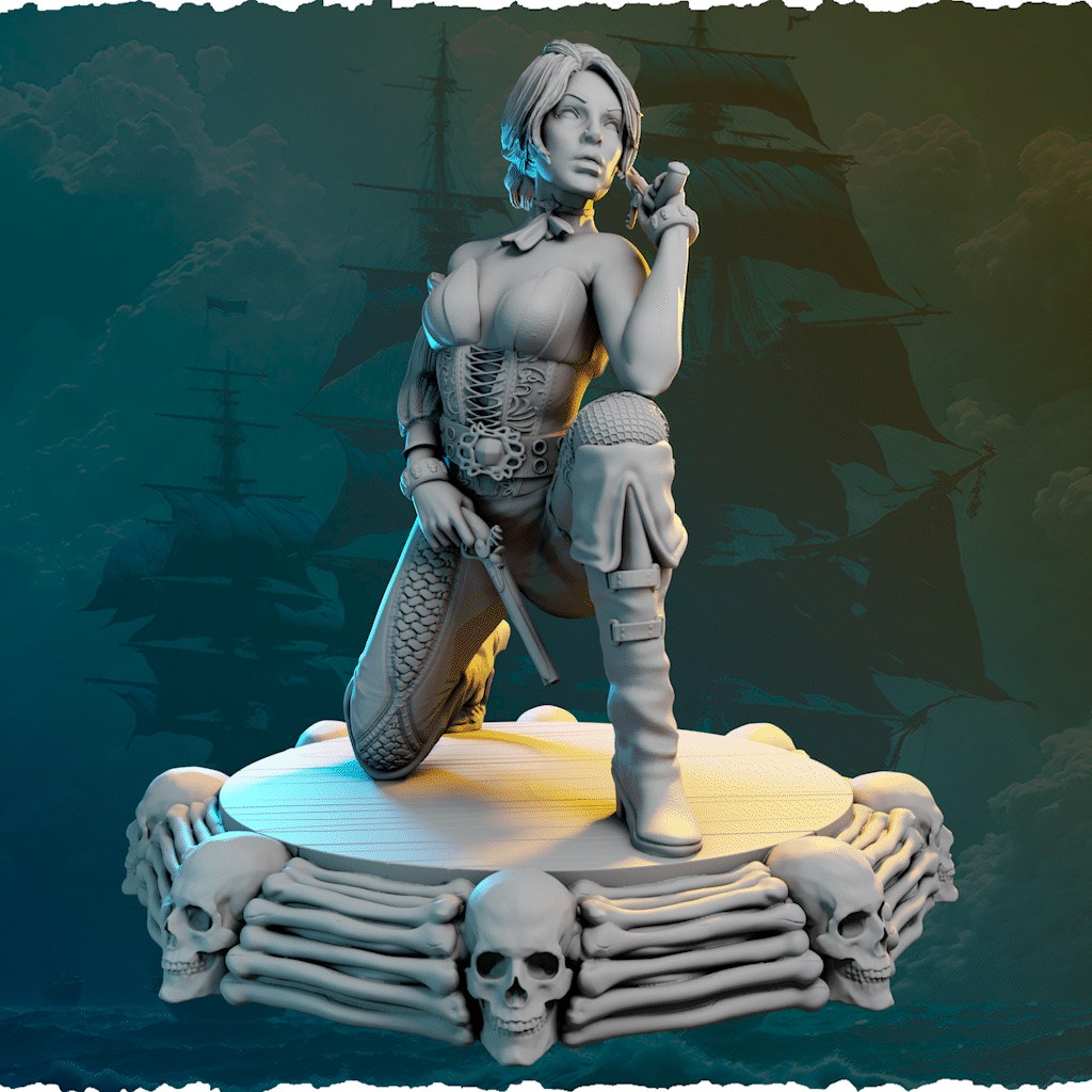 Idina Stratford resin figure