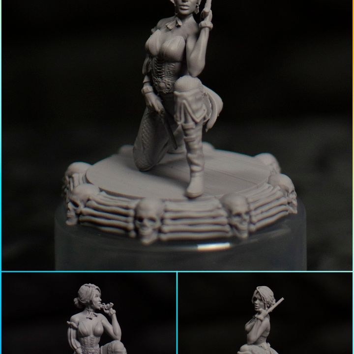 Idina Stratford resin figure