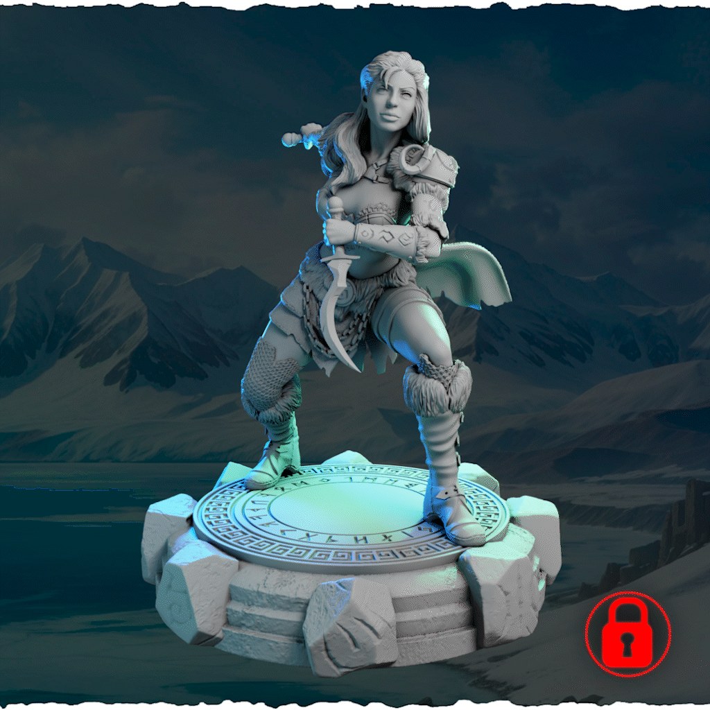 Kara resin figure