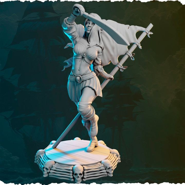 Katie Lore resin figure