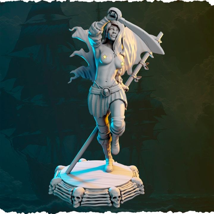 Katie Lore resin figure
