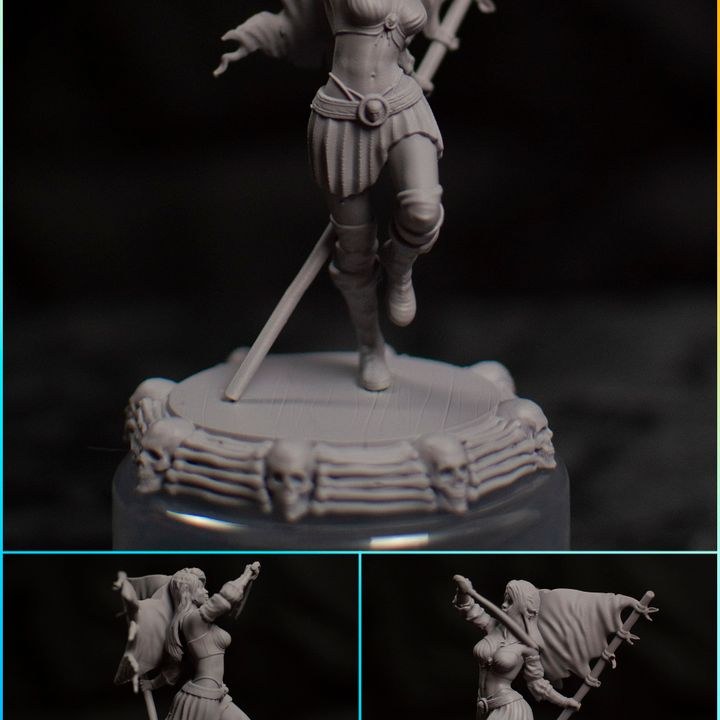Katie Lore resin figure