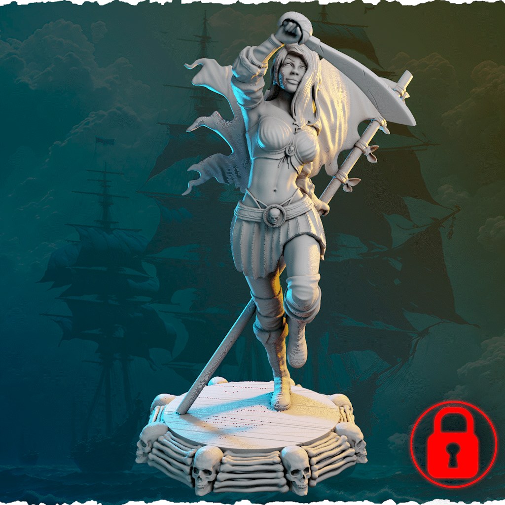 Katie Lore resin figure