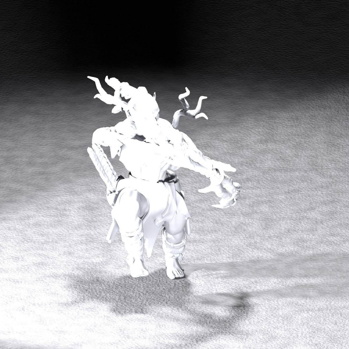 FeyHunter resin figure