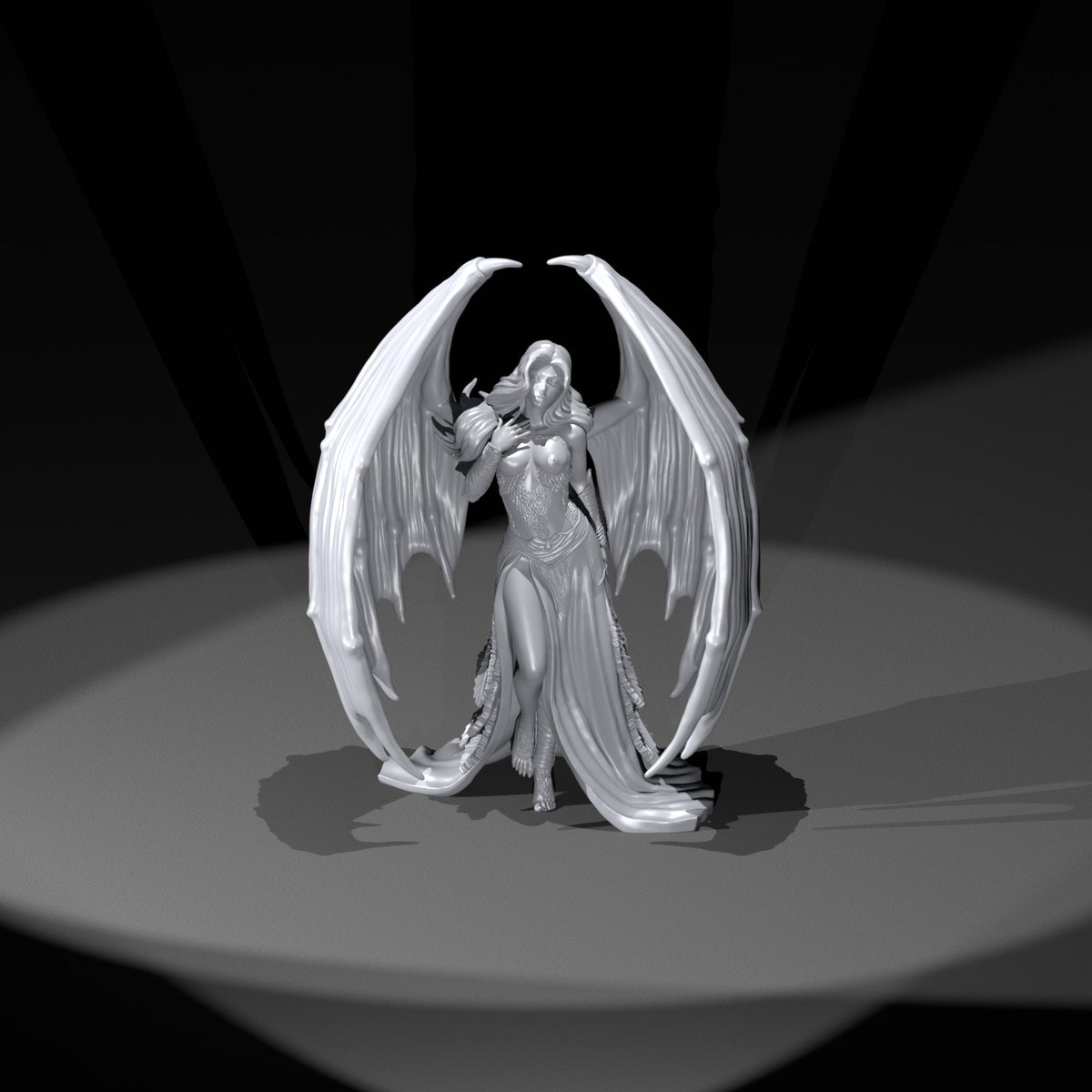 Vaelyra resin figure