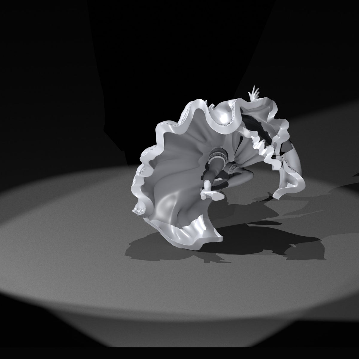 Elohia resin figure
