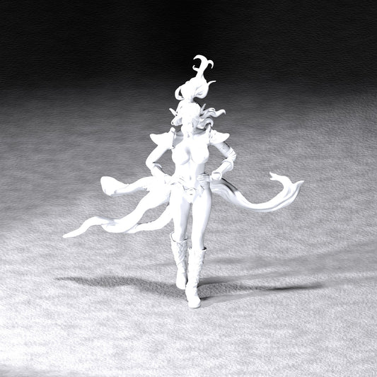 Lyra resin figure