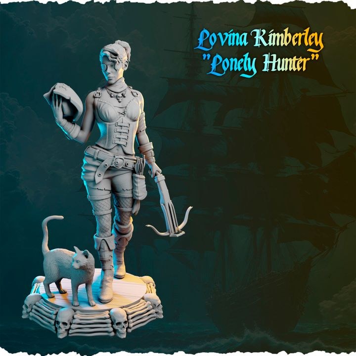 Lovina Kimberley resin figure