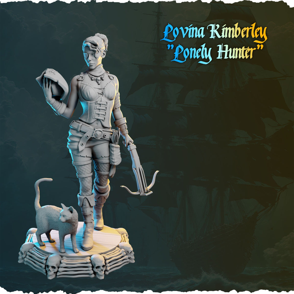 Lovina Kimberley resin figure