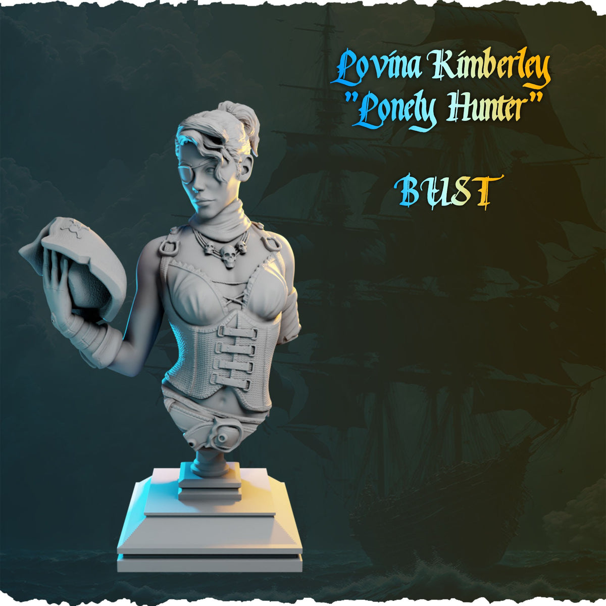 Lovina Kimberley resin figure