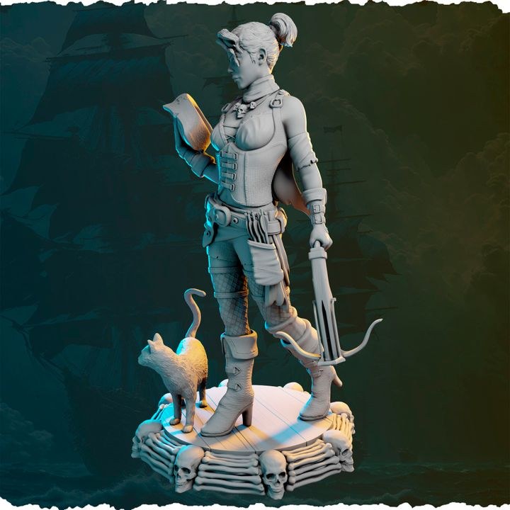 Lovina Kimberley resin figure