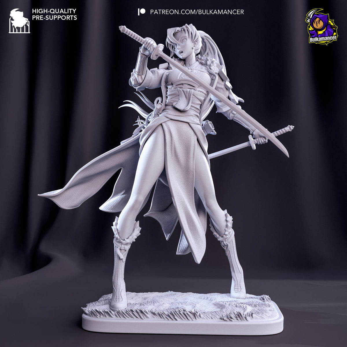 Lyn resin figure