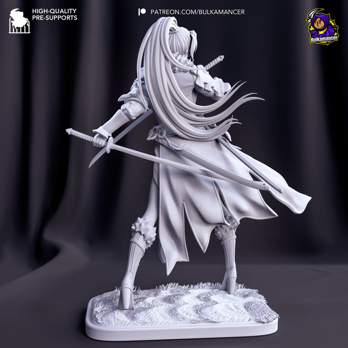 Lyn resin figure