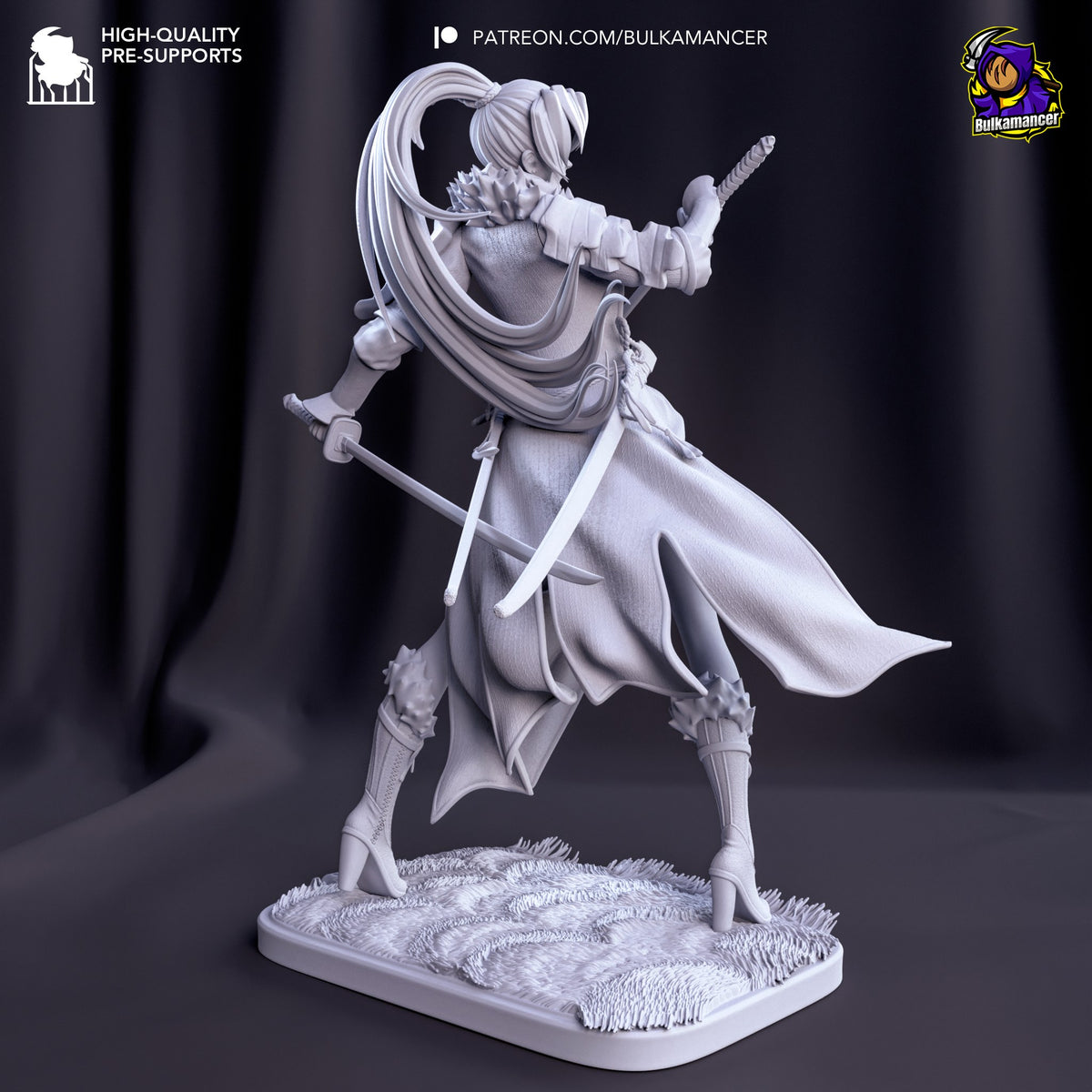 Lyn resin figure
