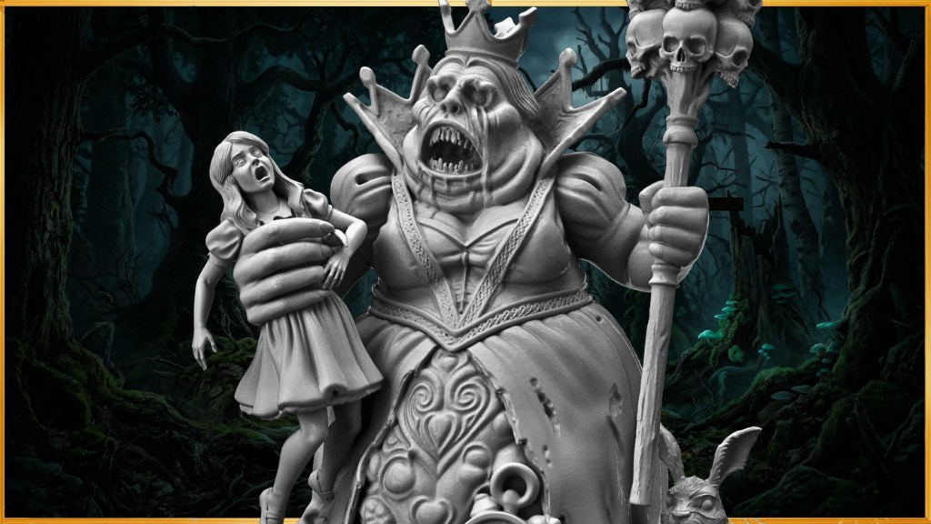 Alice's Nightmare resin figure