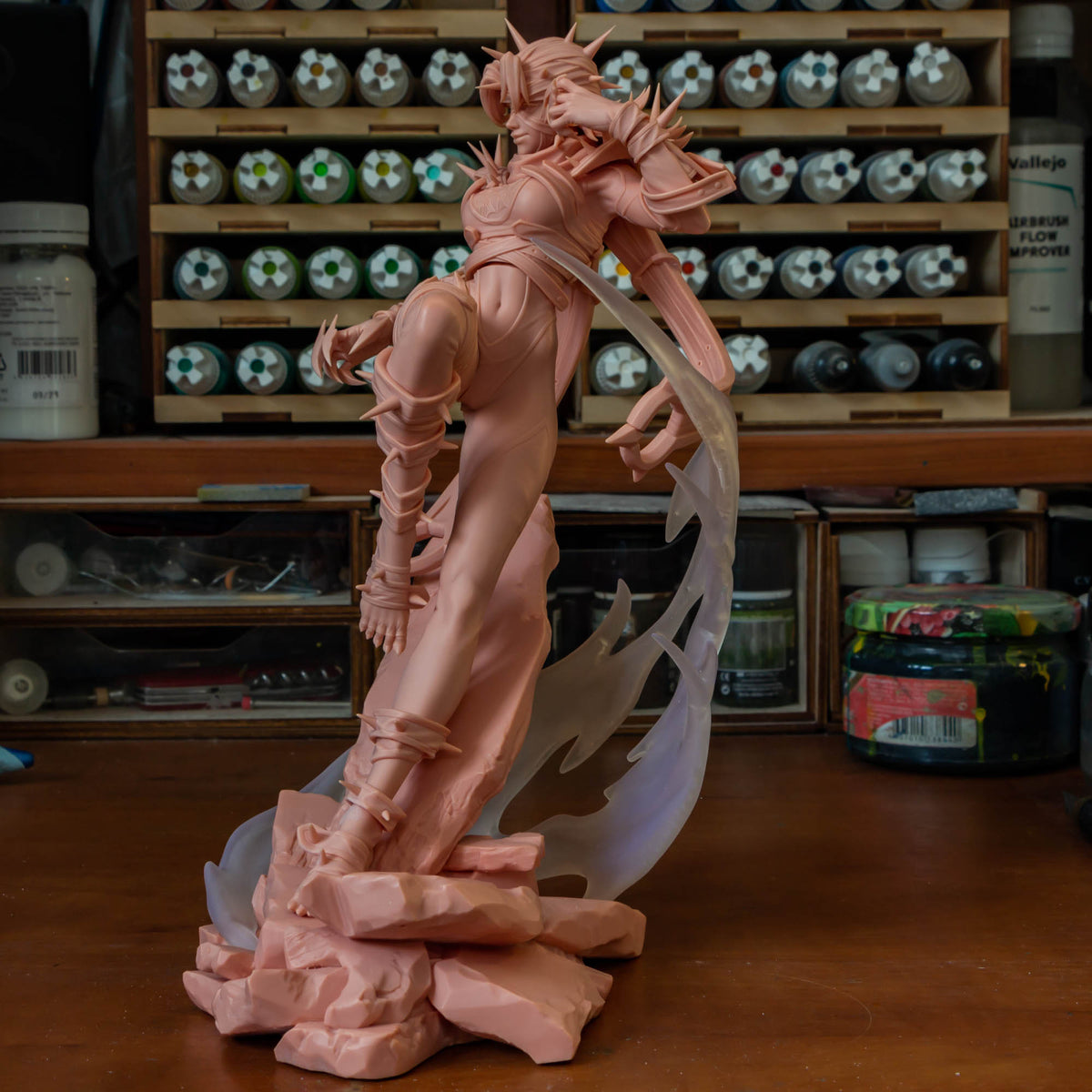 Alice resin figure