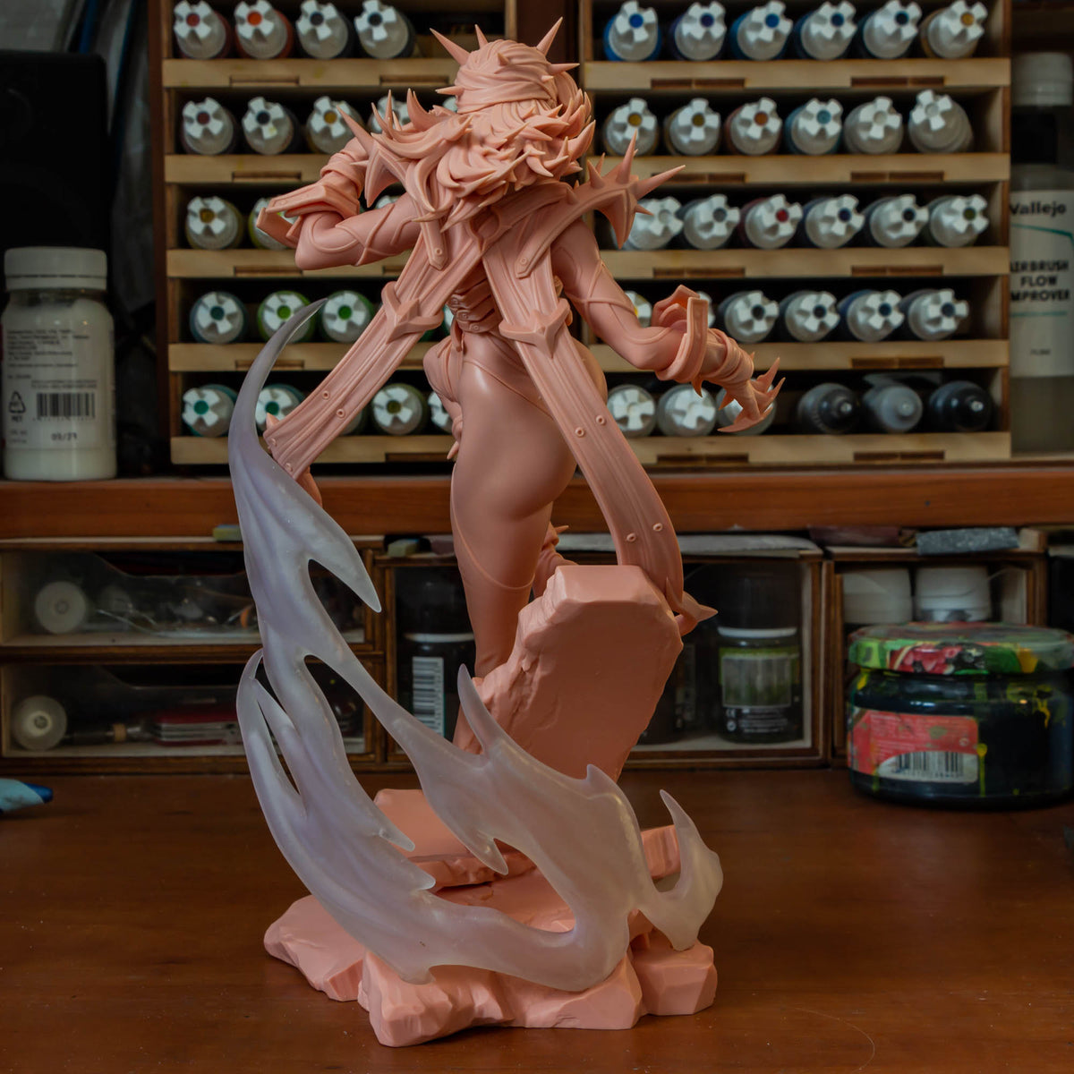Alice resin figure