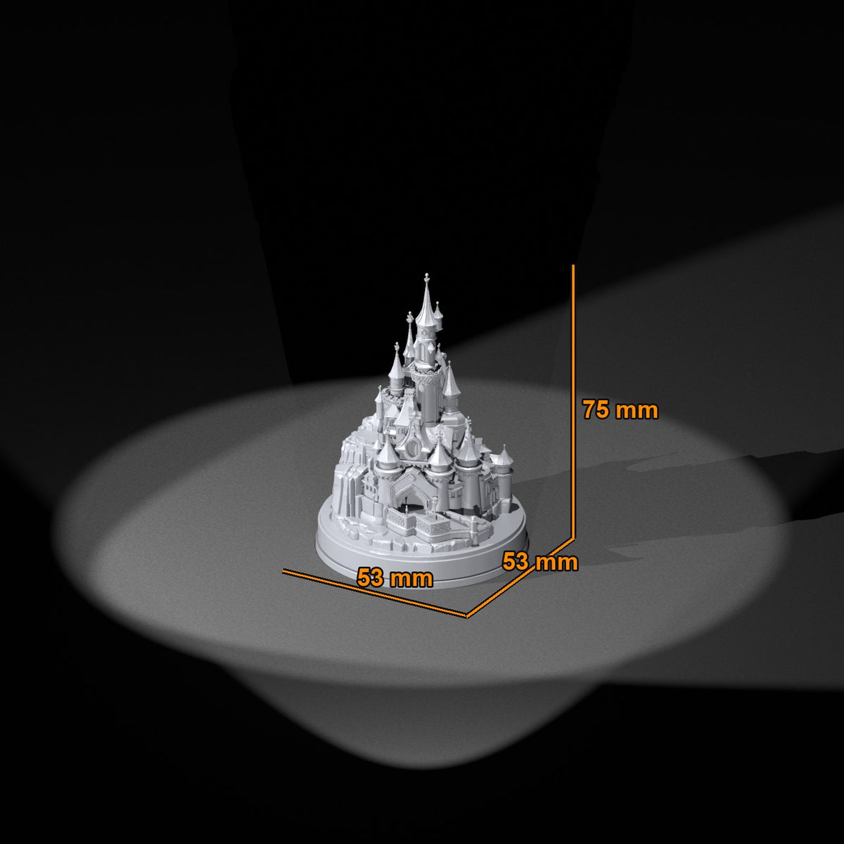 Fairytale Castle resin figure