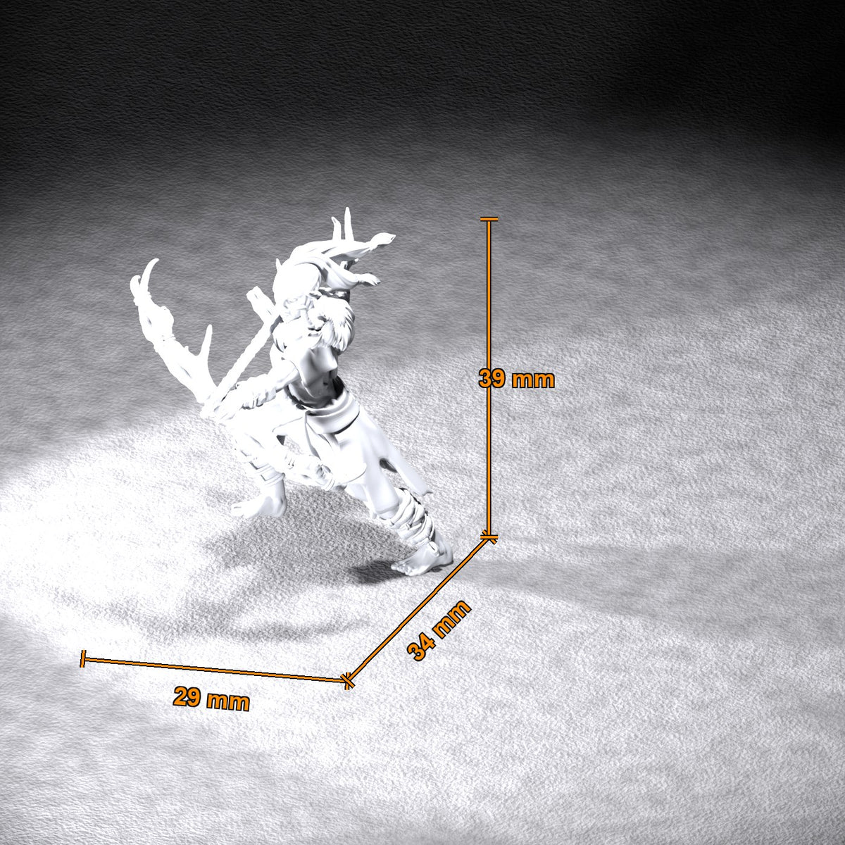 FeyHunter resin figure