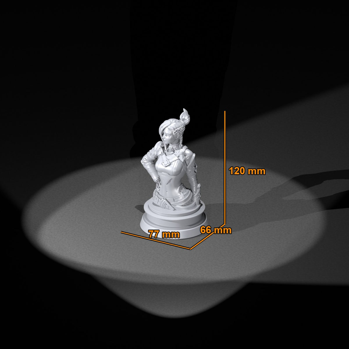 Minfilia Warde resin figure