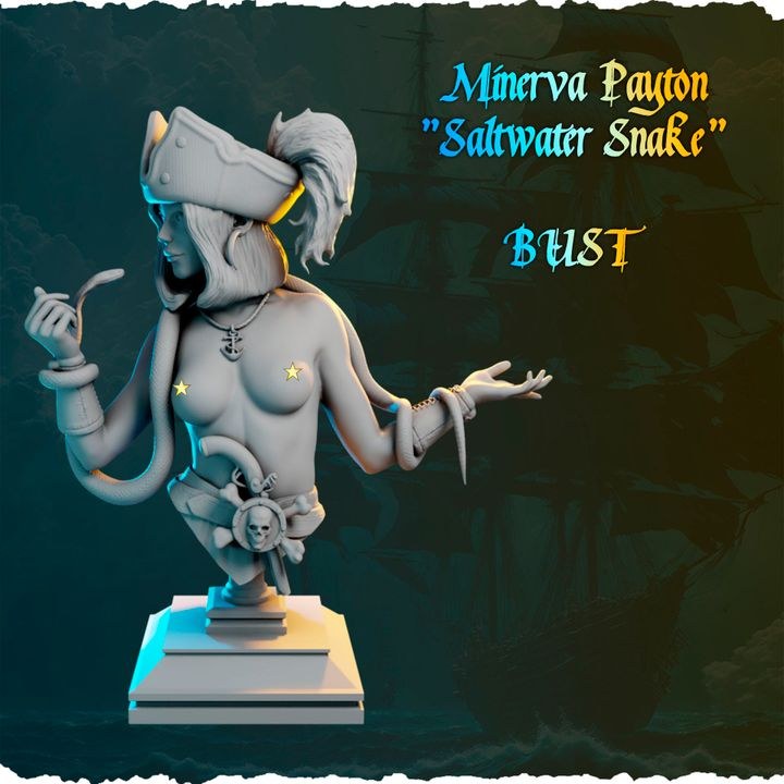 Minerva Payton resin figure