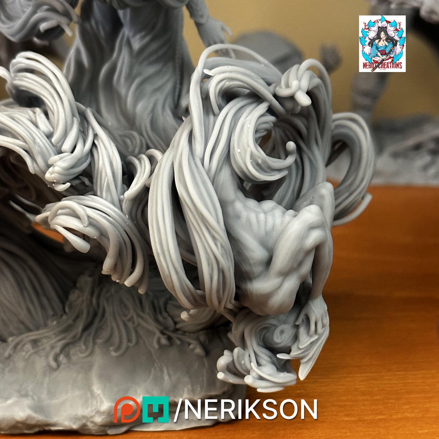 Shareen's Torment | 32mm | 3D Printed Figure | Art Piece | Nerikson | Nerdy Creations